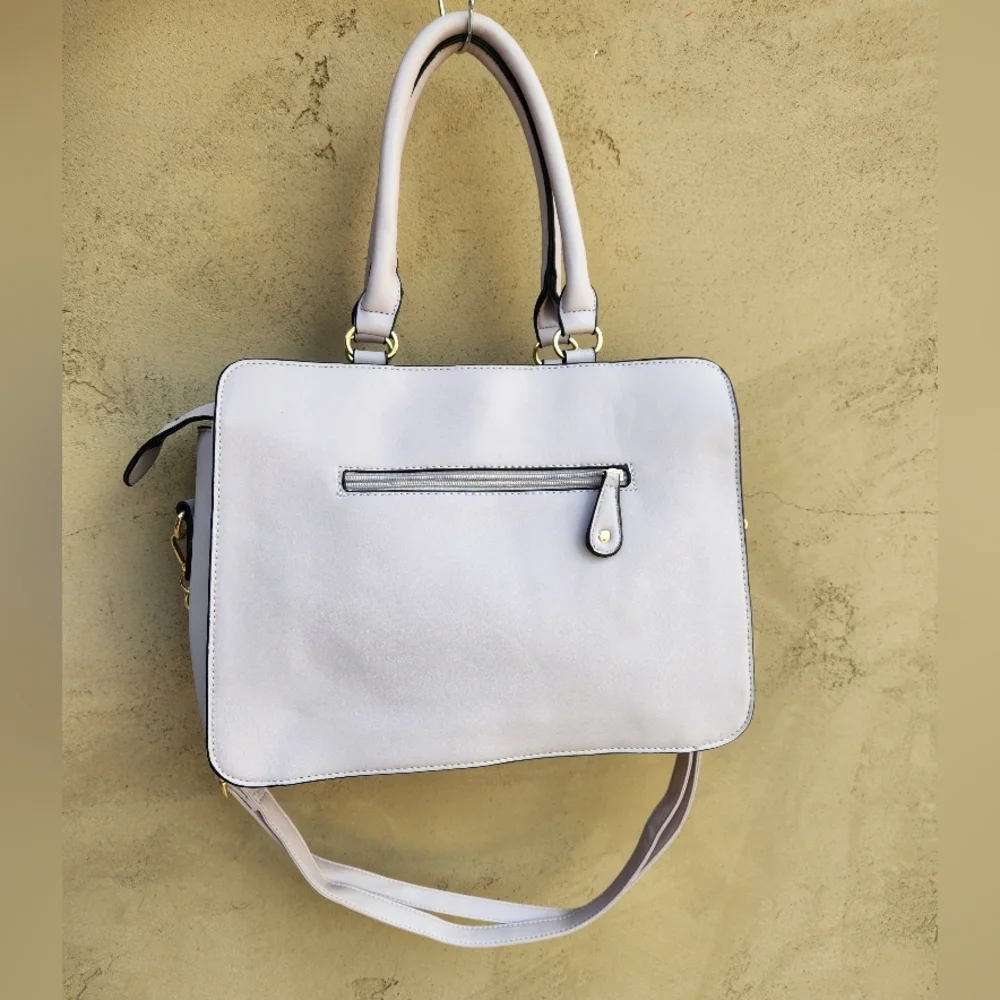 Andrew Marc New York Satchel w/ Floral Stud Detail - Top Handle & Crossbody - Picture 8 of 16